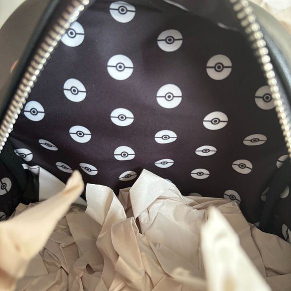 Loungefly x Pokemon Starters Mini Backpack Black - Picture 8 of 11